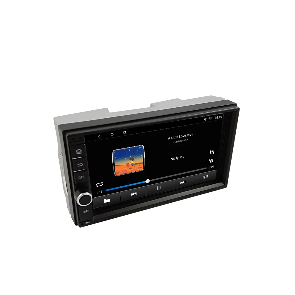 7'' 2 Din Hd Touch Screen Bt Car Stereo Radio Mp5 Mp3 Player Fm Usb Aux