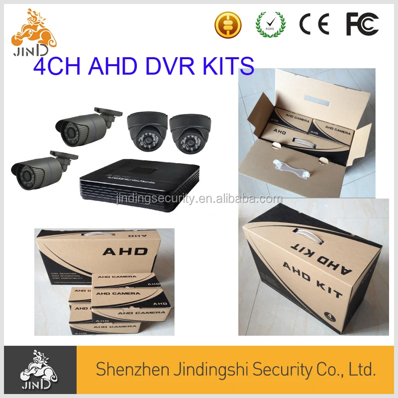 1080p Manual Ahd Dvr Cctv Combo Kit Security Camera 4ch Buy Security