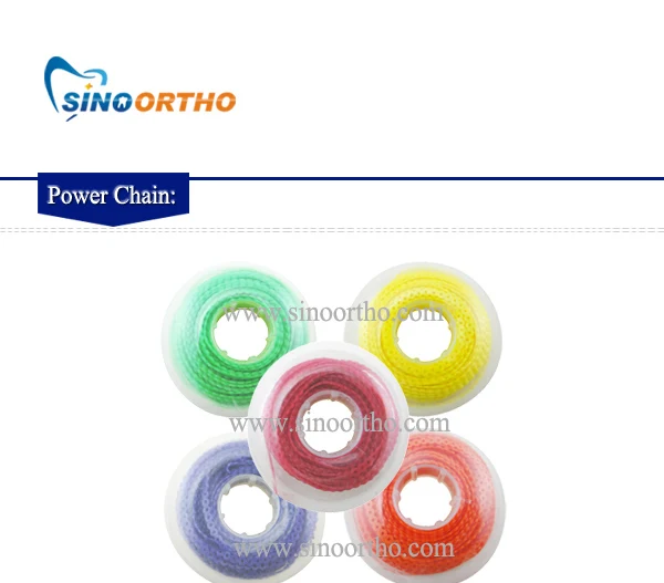 Sino Ortho Power Chain Braces To Close Gap Buy Power Chain,Power