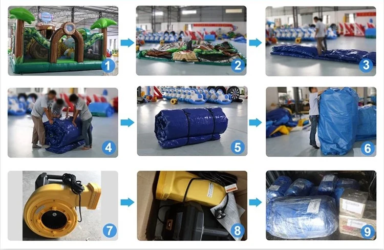 inflatable obstacle course