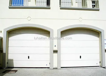 Steal Panel Sectional Garage Door China Suppliers Tempered Used