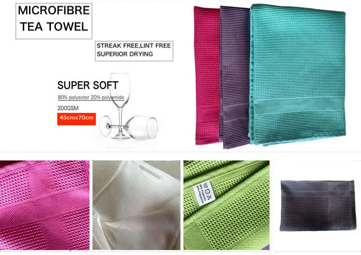 Microfibre Glass Polishing Cloths  Microfiber Kitchen Towel  Decanter Cloth
