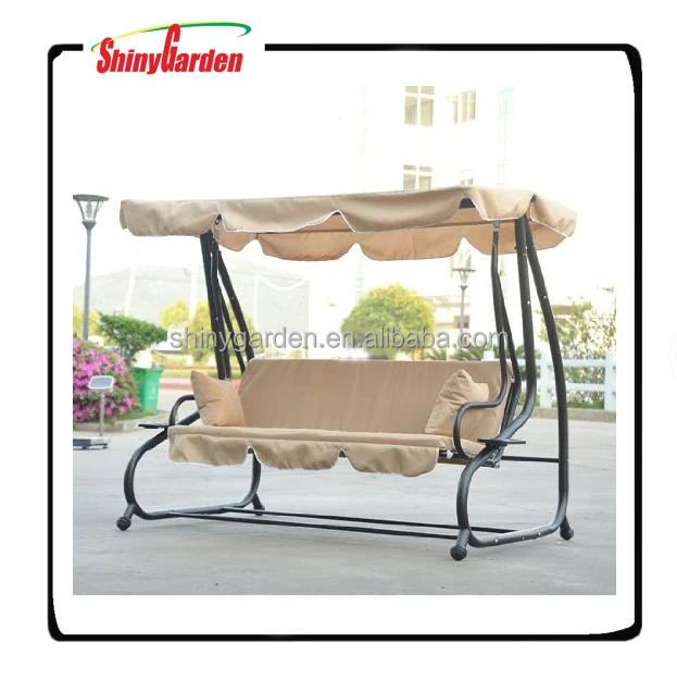 3 Seats Covered Outdoor Porch Swing Bed Buy Porch Swing Bed Covered Outdoor Porch Swing Bed 3 Seats Covered Outdoor Porch Swing Product On Alibaba Com