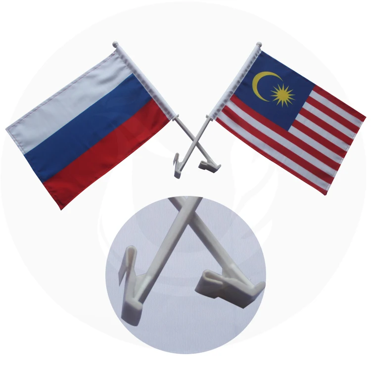 cheap custom Car Window Flag holders