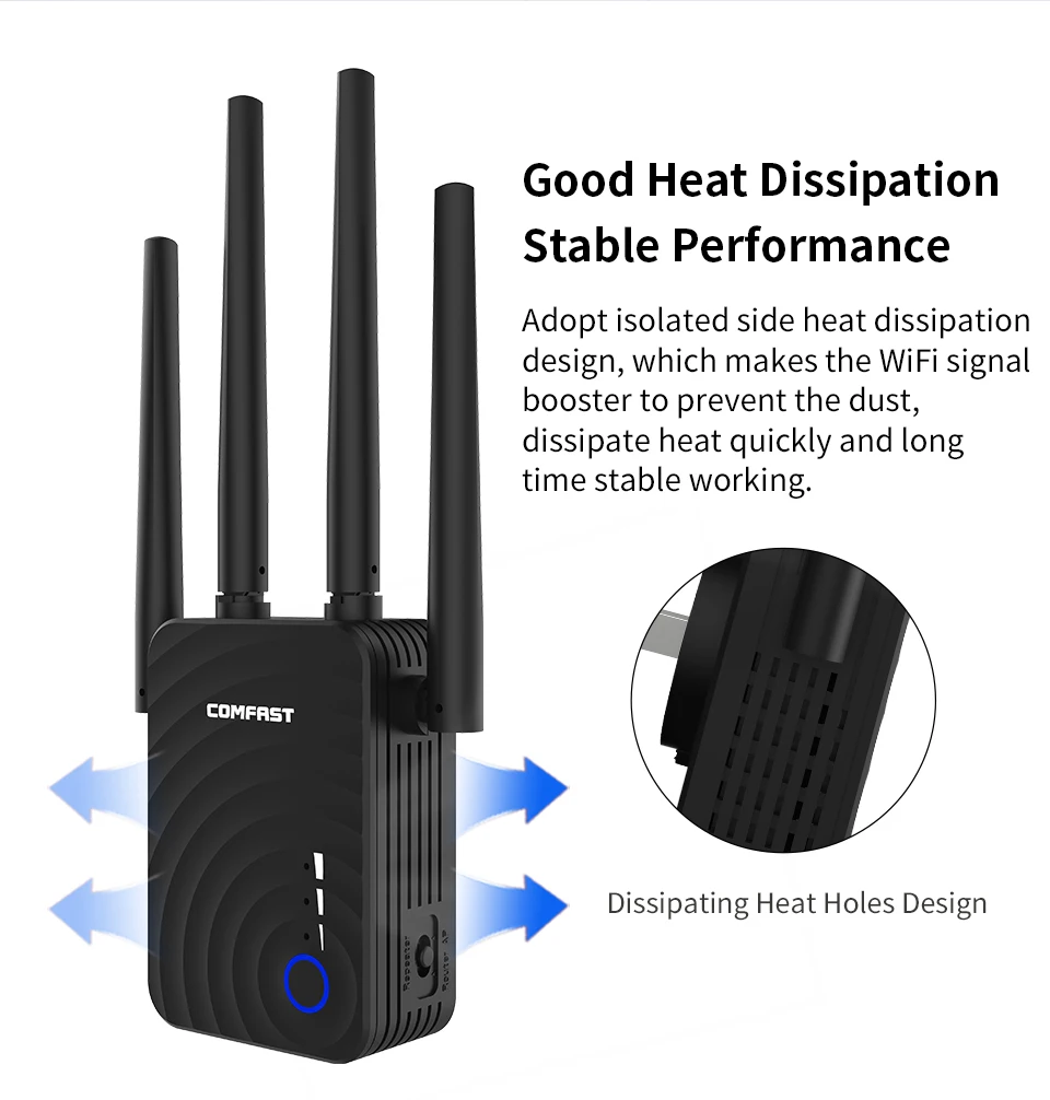 comfast 750ac wifi signal extender