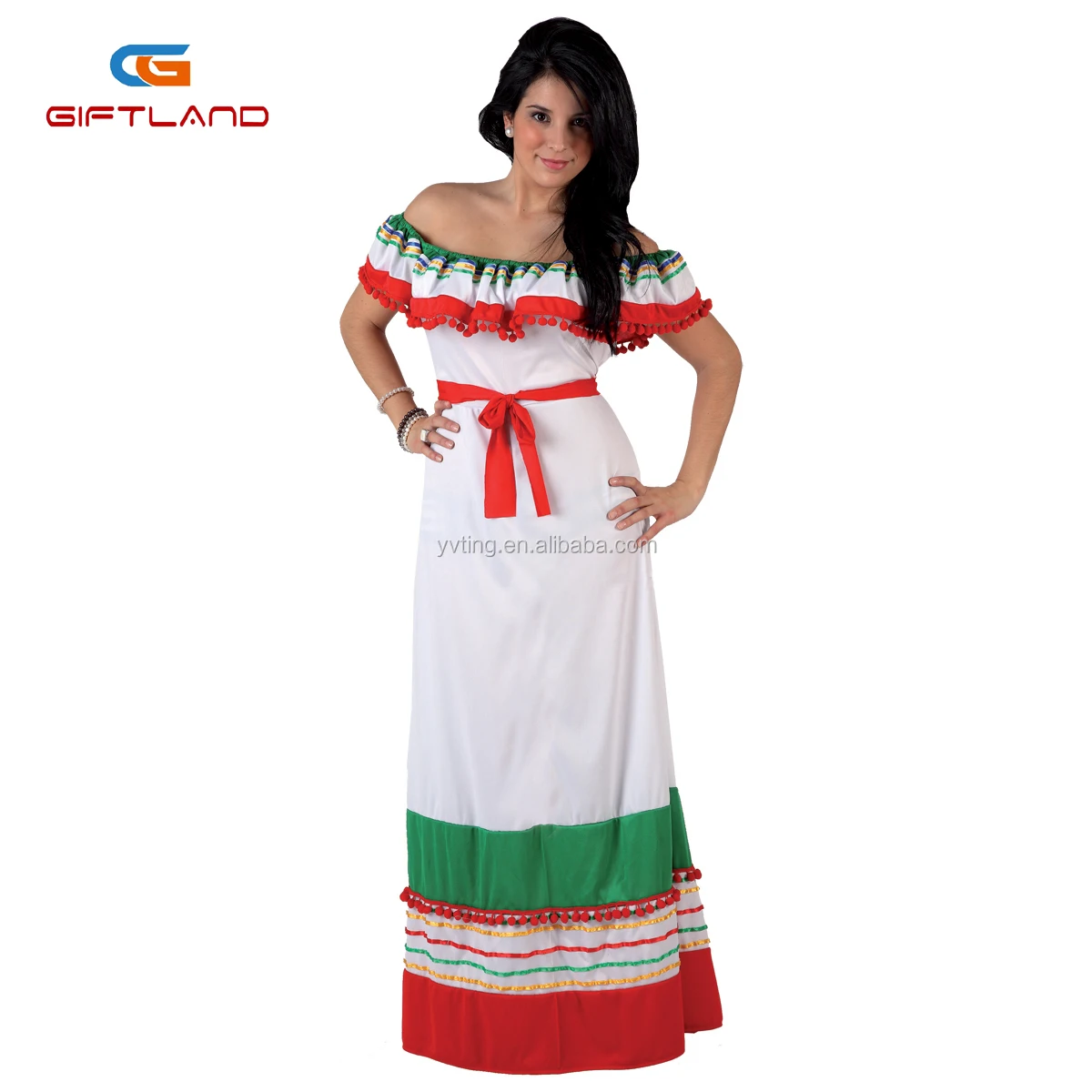 vestido mexicano para mujer