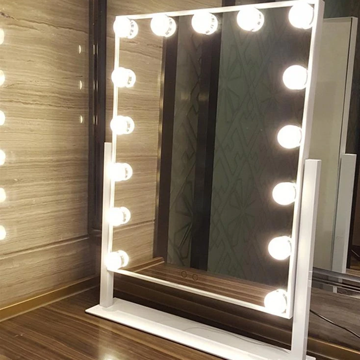 large vanity mirror with lights