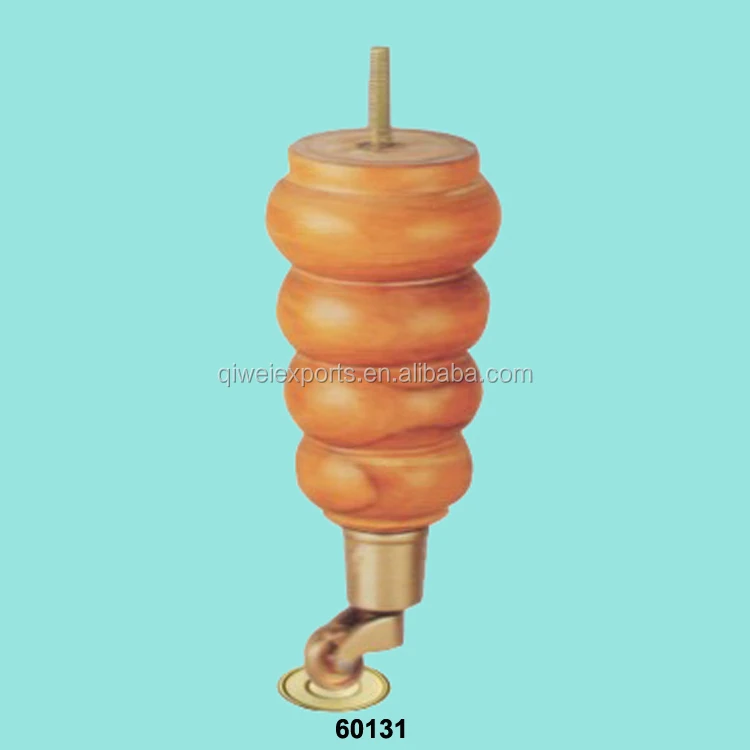 Various Designs Solid Wood Sofa Legs With Br Caster Wheels Various Designs Solid Wood Sofa Legs