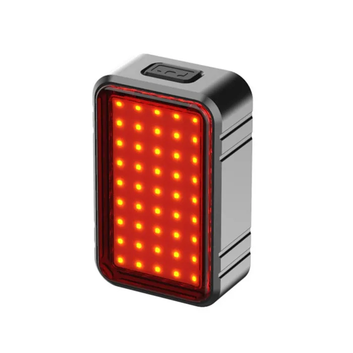 Mountain bike taillights USB Rechargeable Red COB bicycle rear light For night riding safety warning