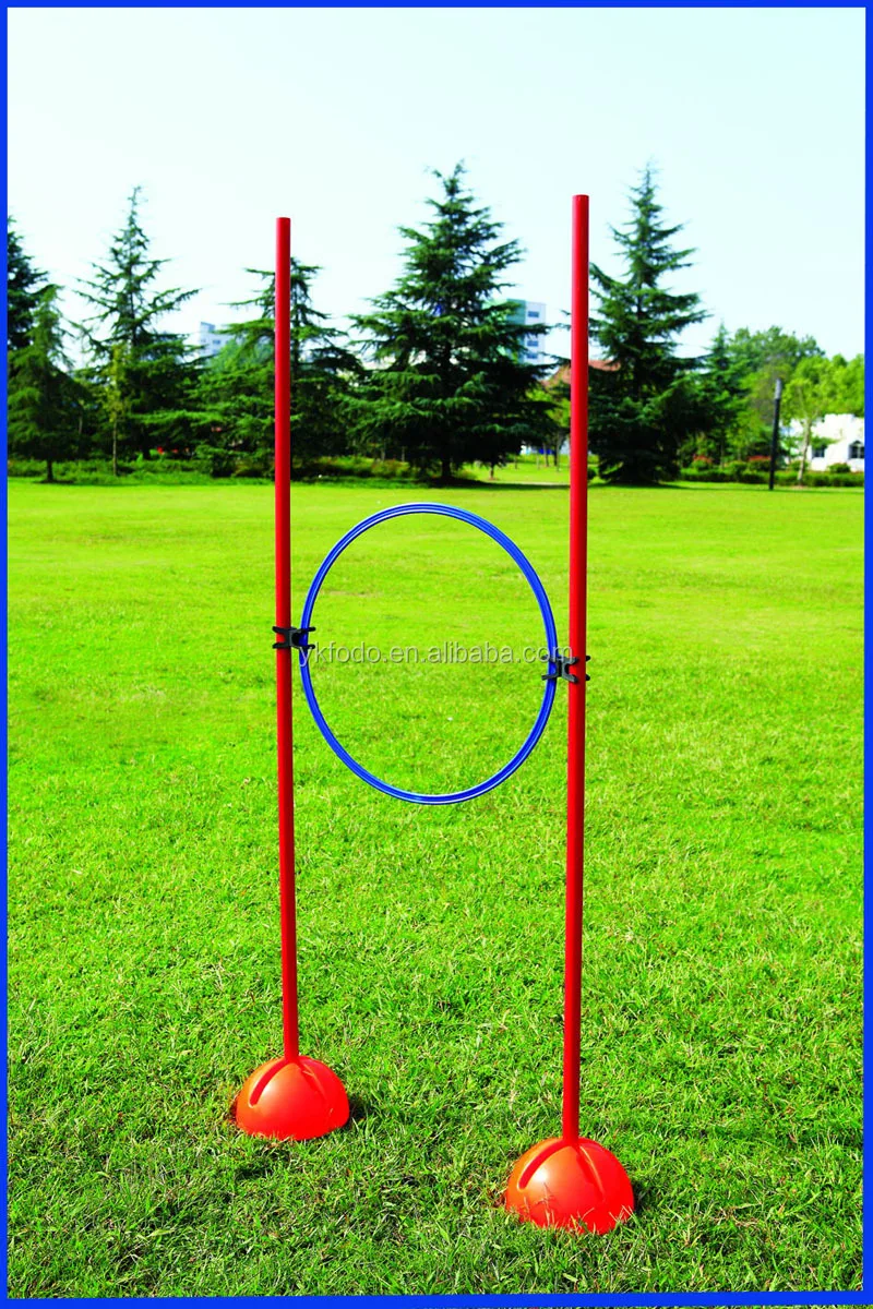 Pvc Agility Pole For Soccer Training With Spring And Needle Fd693d