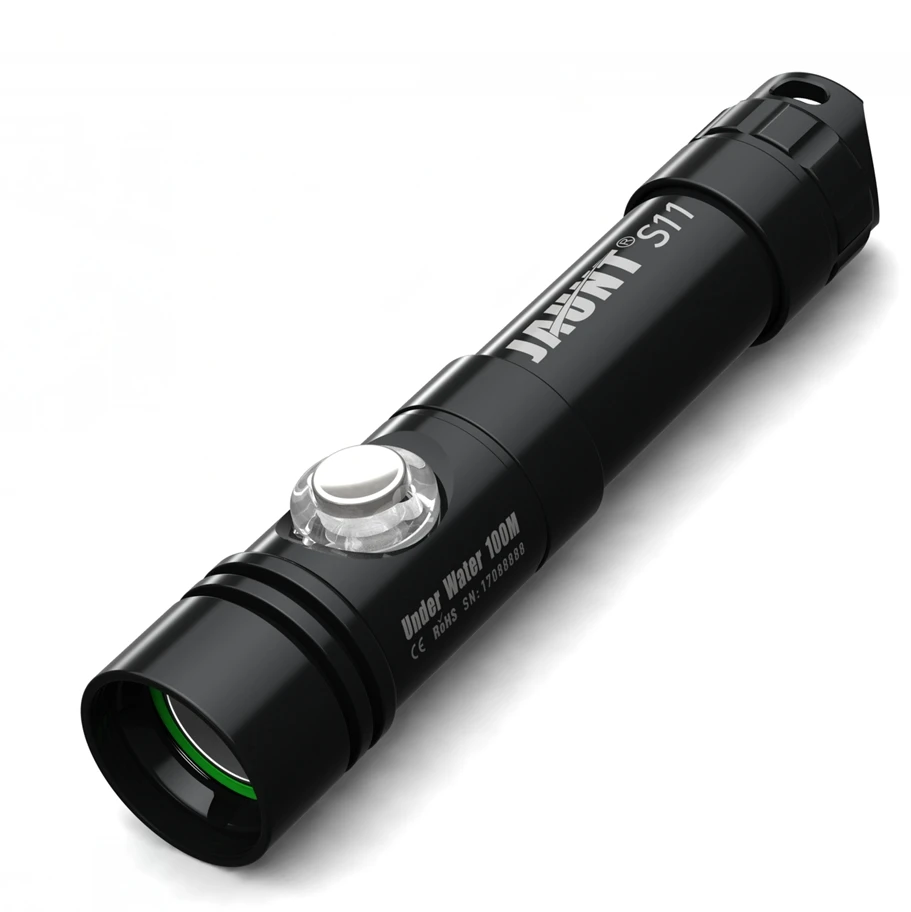 JAUNT S11 XPL Submersible LED Light 1380lumen Scuba Diving Torch Backup Underwater Flashlight Waterproof 100 meters
