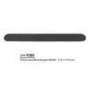 professional nail salon furniture private label 1 mm black straight manicure nail file