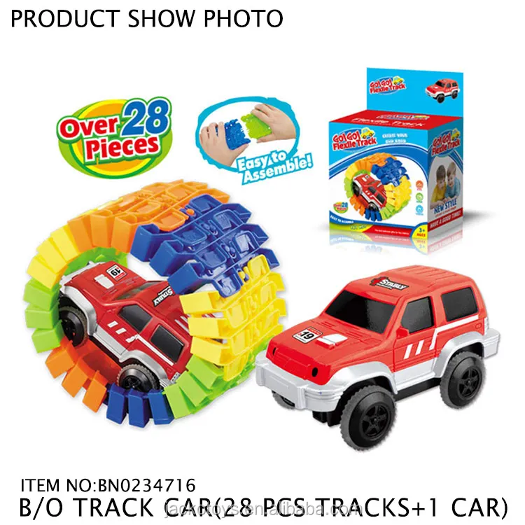 flexible track toy