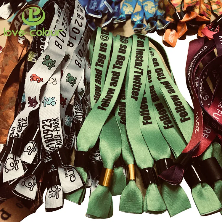 polyester wristband
