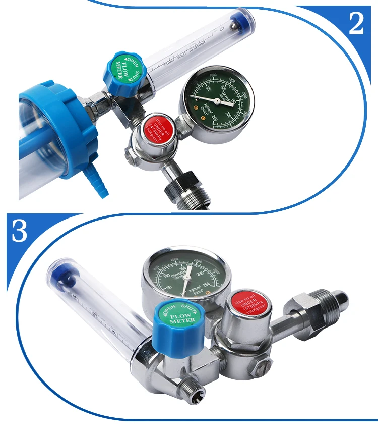 Ce Certificate Medical Oxygen Cylinder Regulator With Flow Meter Products From Yiwu Medco Health 2845