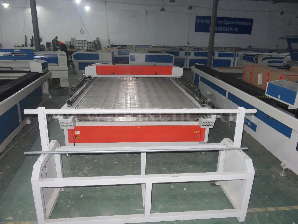 1600*2000mm size fabric laser cutting machine / 100w wood laser cutting machine / laser cutter for sale