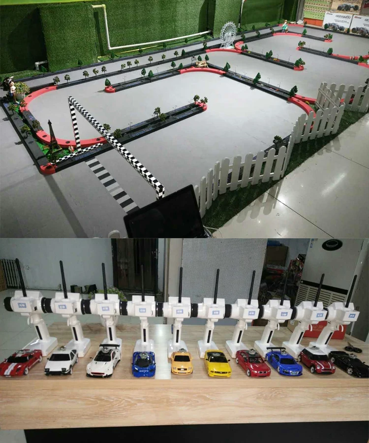 rc car on track