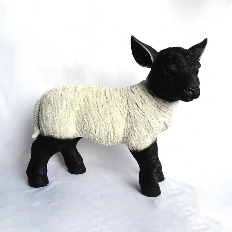 resin sheep statues