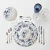 Angel new design blue and white dinnerware diner set dinnerware grace designs ceramic dinnerware