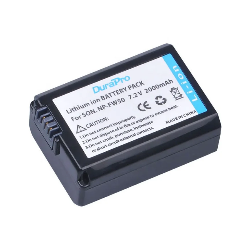 Nuevo Sony NP-FW50 Li-Ion Batería//Cargador Rápido Para Sony A6000 A3000 A5000 A6300