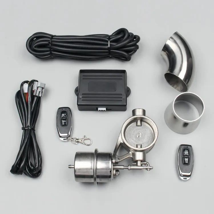 Variable Exhaust Valve Cutout Pipe Open Close Style With Vacuum Valve