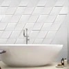 Best Selling White Diamond Ceramic Tiles Front Wall Kitchen Bathroom