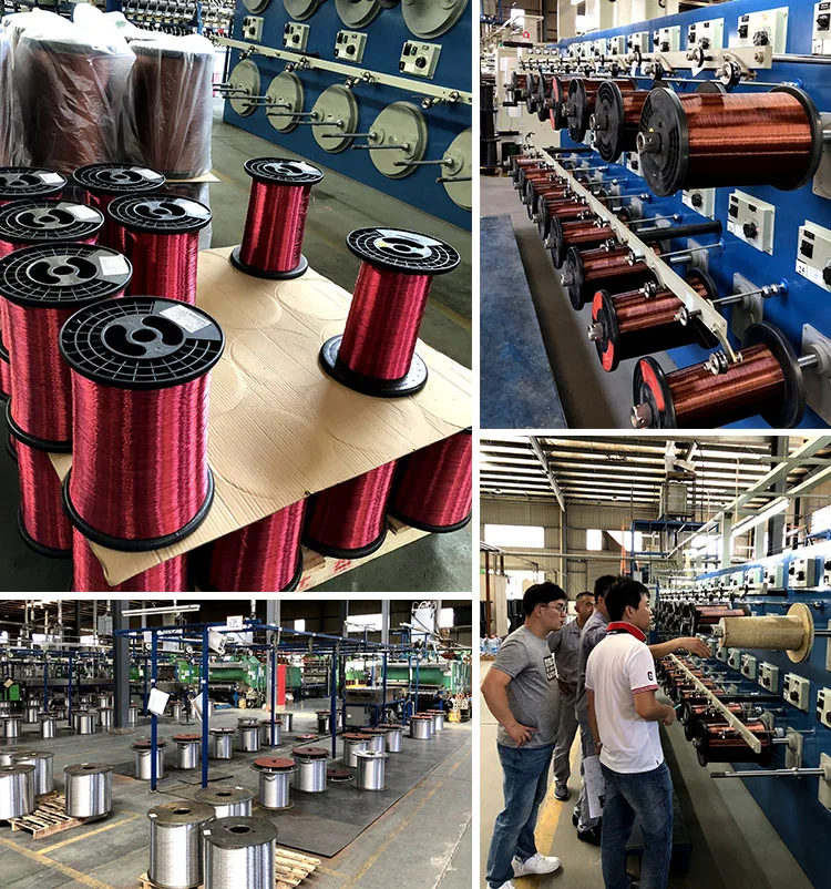 Customized aluminium winding wire swg electric motor winding wire aluminium winding wire - ANKUX.COM