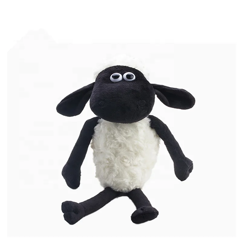 Custom Mini Soft Lamb Material Black Sheep Soft Stuffed Plush Sheep Toy