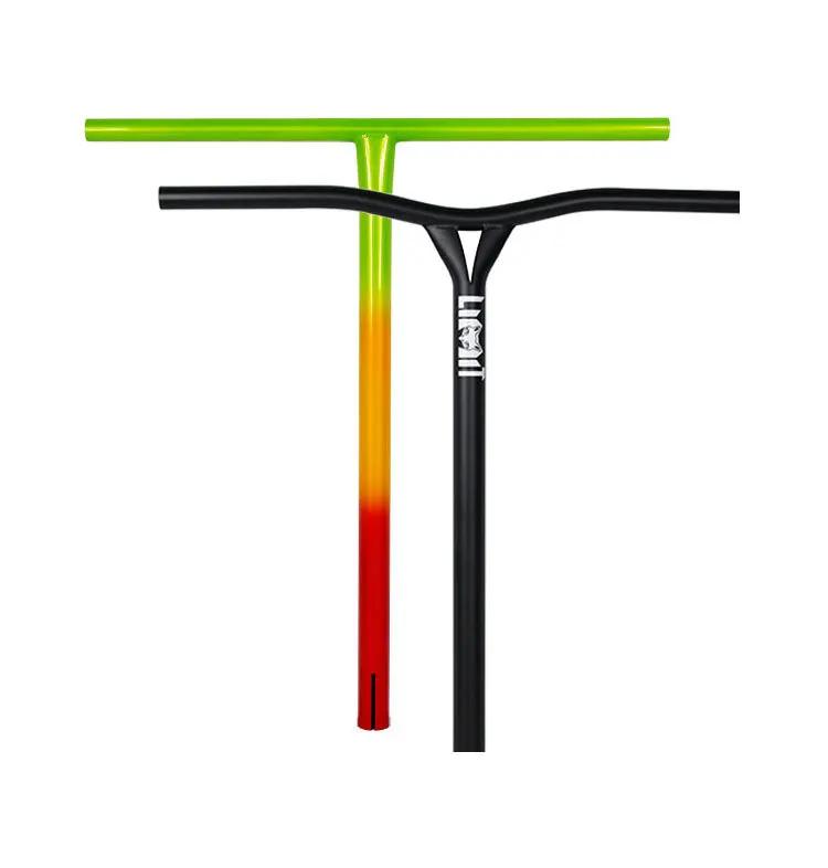 Chinese Factory Extreme Pro Scooter Handlebars Clear Lacquer Bars For