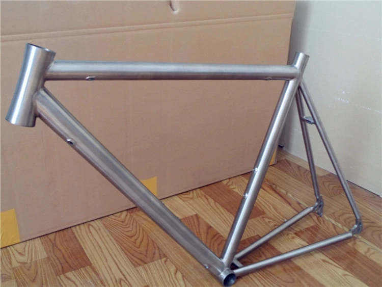 Lighter And Stronger Gr 5 Material Titanium Fixed Gear Bike Frame With