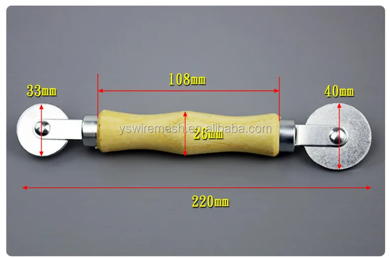 Professional Window Screen Installation Tool With Steel Plastic Convex