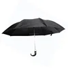 1 Dollar Black Color Auto open 2 folding umbrella