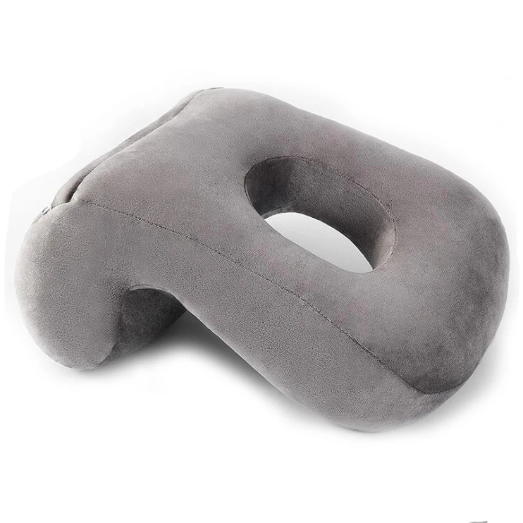 Soft Office Desk Chair Nap Pillow Cushion Polyester Ergonomic Contoured