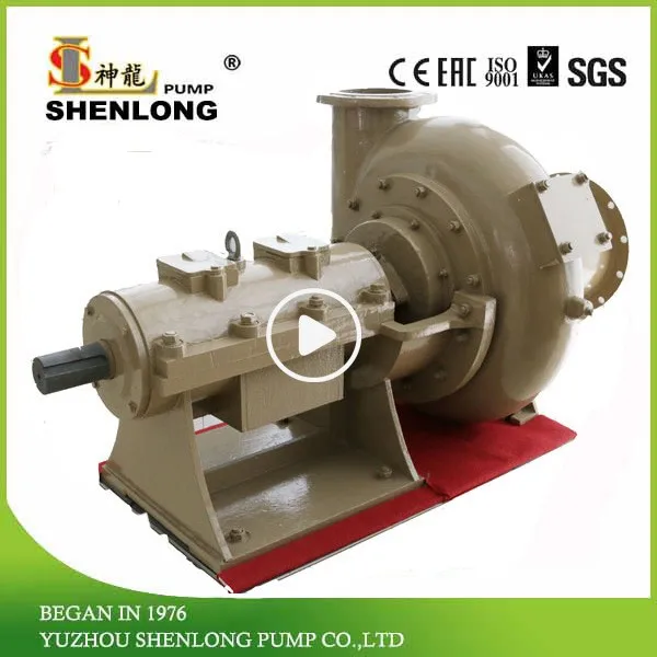 river stone gravel sand suction dredge pump