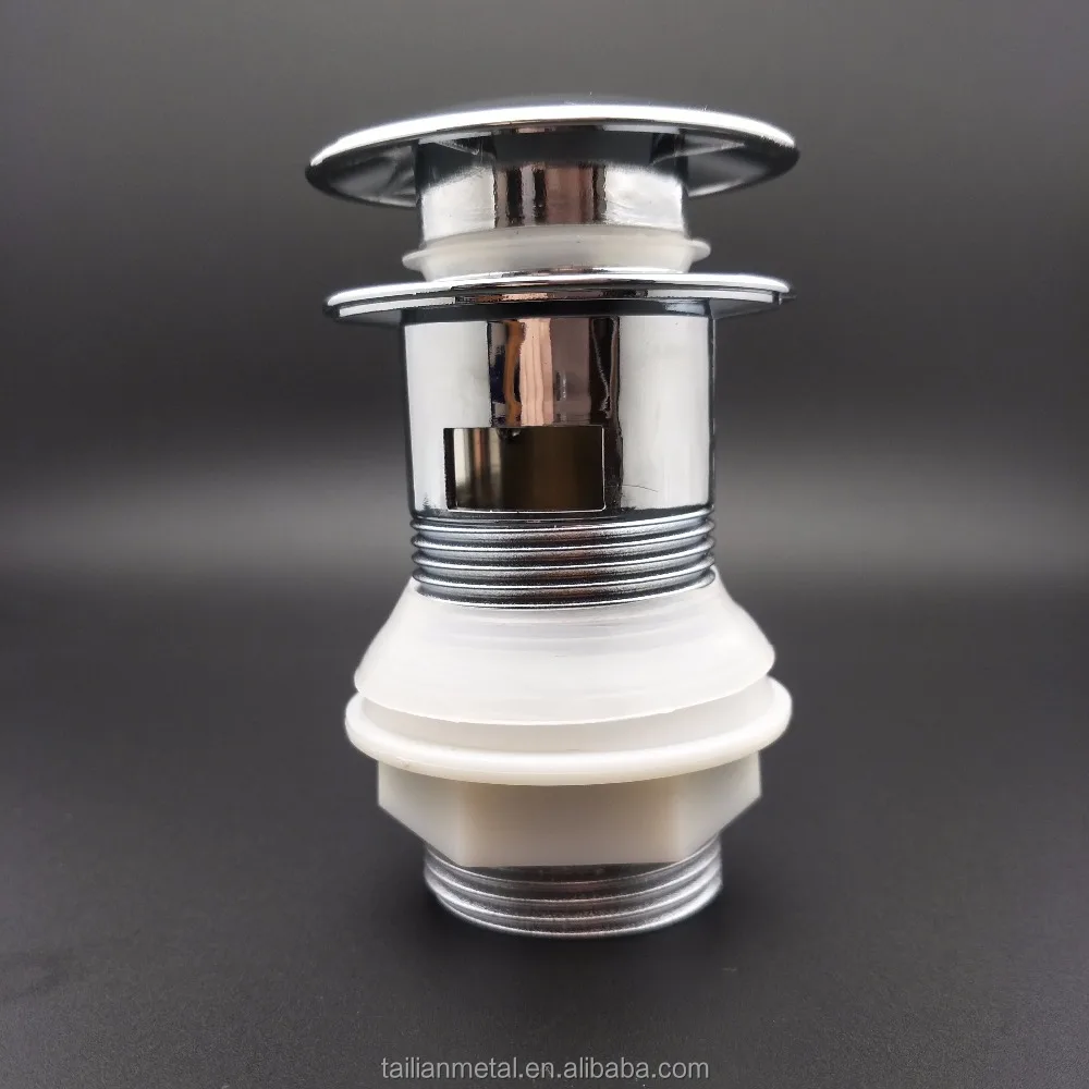 
Toilet sink basin click click-clack waste valve plastic drain cover plug 