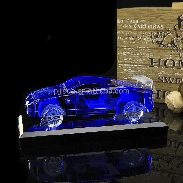 Collective Elegant Engraving 3d Laser Crystal Glass Model Gifts