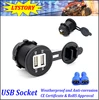 12V/24V Waterproof Dual USB 3.1A Charger Port Car Styling Cigarette Lighter Socket Splitter Power Adapter Outlet For Mobile iPod
