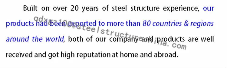 steel structure warehouse draw