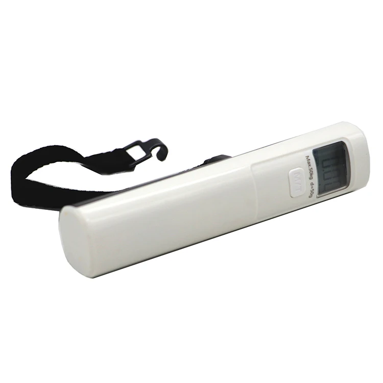 110lb Battery Free The Shake Me Digital Travel Luggage Scale With LCD Display