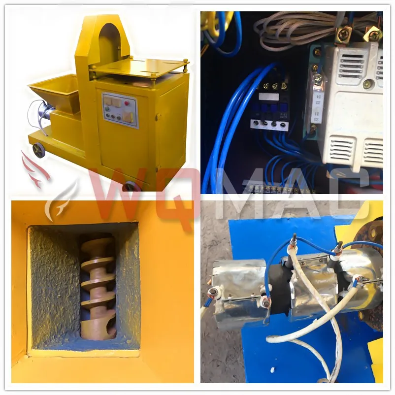 sawdust screw extruder