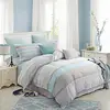 133X72 High Quality Bedding Set 100% Cotton 4pcs Queen Size Jacquard Comforter Cover Set