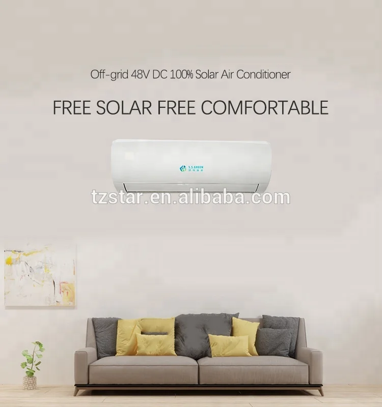 Super Solar Air Conditioner Wall Split Solar Powered Air Conditioner Hybrid Mini Solar Air Conditioning Buy Wall Mounted Solar Air Conditioner General Hybrid Air Conditioner Solar Air Conditioner Price Product On Alibaba Com