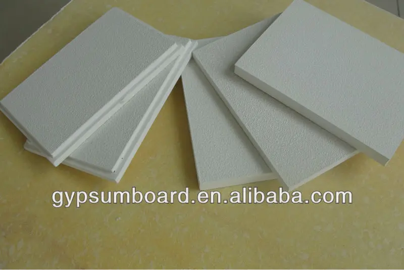 Sound Absorption Glass Wool Ceiling Wrapping Pvc Film Suspension