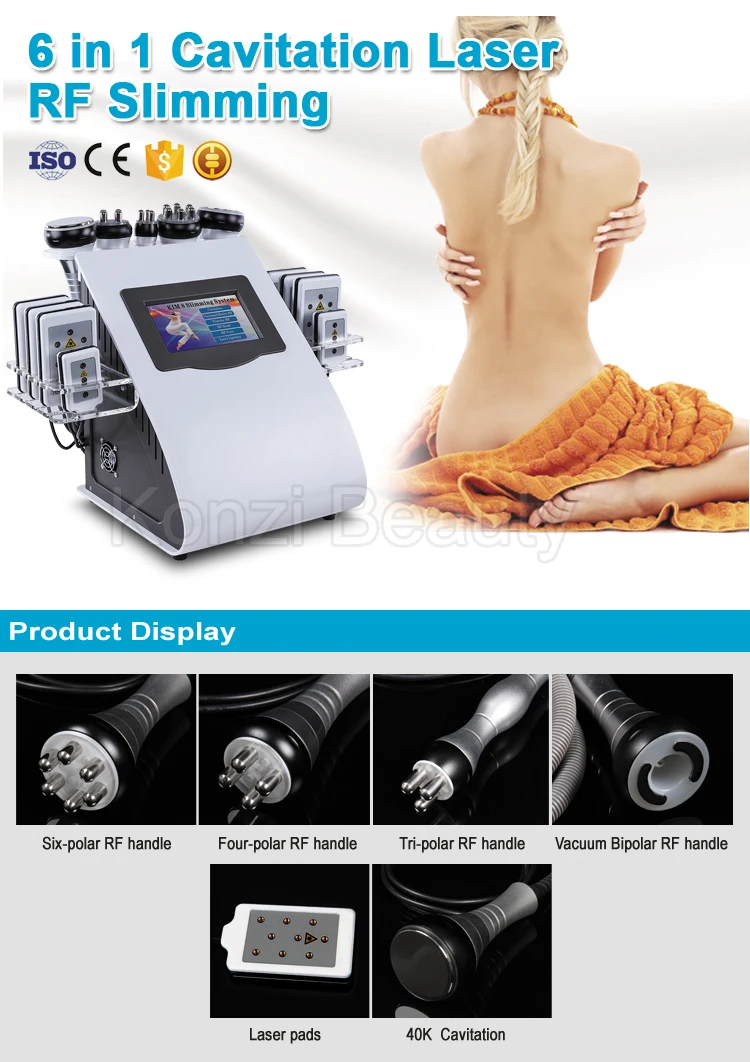 Professional 40khz cavitation machine weight loss/cavitation lipo laser machine price