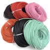 New Braieded Round Multi ColorfulFull Leather Cord