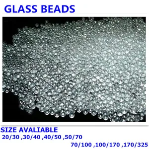 Glass Beads Abrasive Media For Blasting Cabinets Glass Beads