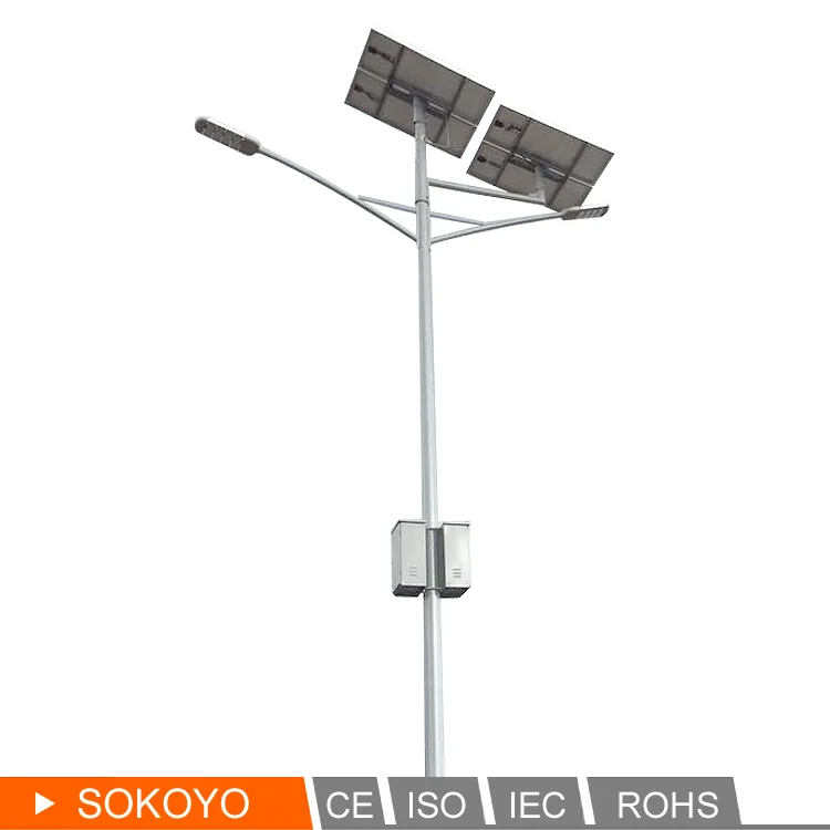 SOKOYO Factory Price 100 watt 100w LED Outdoor Lamp Solar Street Light
