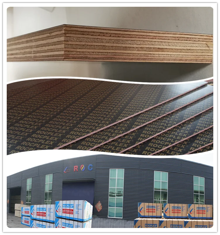 Exterior Plywood Panels,1220x2440mm Film Face Plywood,Low Price Paper