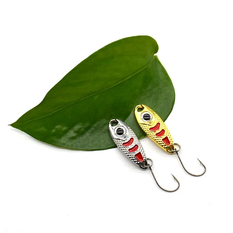 1.5g 2.5g 3.5g Fishing Ultralight Trout Spoon Spinner Spoons Pesca Mini