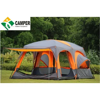 10 Person Large Outdoor Camping Tents 3 Rooms Glamping Family Tents For Sale Buy Luxury Camping Tent For Sale Outdoor Camping Tent Large Family